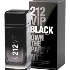 Мужская парфюмерная вода Carolina Herrera 212 VIP Black Own The Party NYC 100 мл.