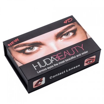 Цветные линзы косметические Huda Beauty sensual beauty lens (True Sapphine)