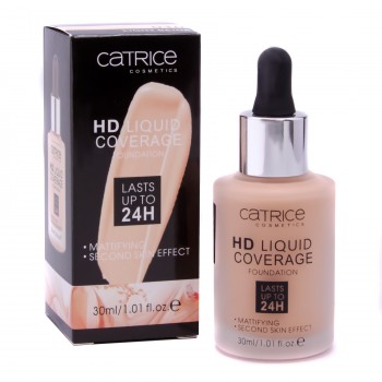 Тональный крем Catrice HD Liquid coverage foundation 24h