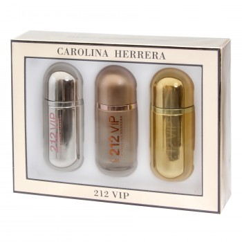 Женский подарочный набор Carolina Herrera 212 VIP  (3 по 30 мл)