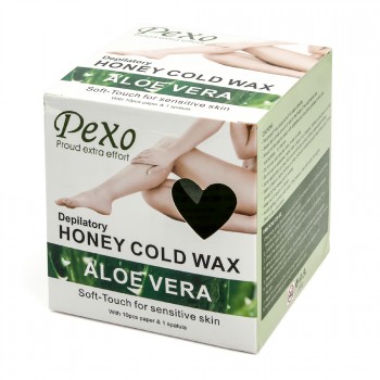 Холодный воск для депиляции Pexo Depilatory Honey Cold Wax Honey (Алое вера)