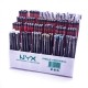 Набор карандашей NYX waterproof longlasting eye&lip liner pencil 24 шт