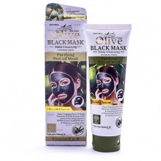 Черная маска для лица Wokali Olive Black Mask