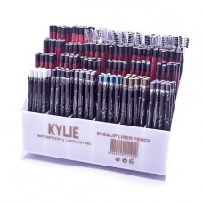 Набор карандашей Kylie waterproof longlasting eye&lip liner pencil (палитра 288 шт)