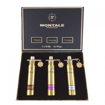 Набор Montale "Boise Fruite + Crystall Flowers + Fruits Of The Musk" 3x20ml