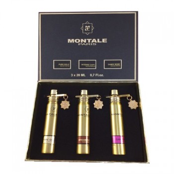Набор Montale "Pure Gold + Intense Cafe + Candy Rose" 3x20ml