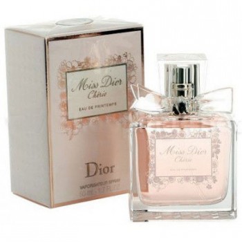 Женская парфюмированная вода Miss Dior Cherie Eau de Printemps (Мисс Диор Чери леу де Принтемп)