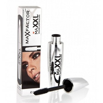 Тушь для ресниц Max Factor maXXL Volume Lash Mascara Silver (силиконовая кисточка)