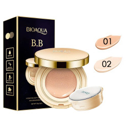 Кушон BIOAQUA Exquisite & Delicate BB Cushion Cream SPF50 15 г ПАЛИТРА