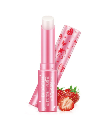 Бальзам для губ BIOAQUA Lip Balm Strawberry з екстрактом полуниці 2.7 г