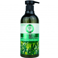 Гель для душа Wokali Prof Shower Gel Plant Natural Green Tea WKL172 550 мл