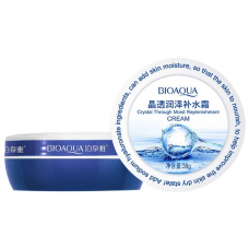 Увлажняющий крем-гель для лица BIOAQUA Crystal Through Moist Cream на основе ледниковой воды и гиалуроновой кислоты 38 г