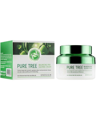 Крем для обличчя Enough Pure Tree Balancing Pro Calming Cream заспокійливий із екстрактом чайного дерева 50 мл