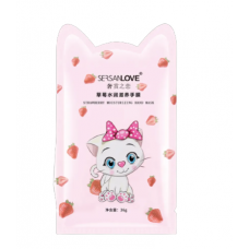 Маска для рук SERSANLOVE Strawberry Moisturizing Hand Mask з екстрактом полуниці 36 г