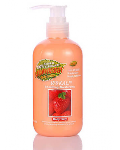 Зволожуючий лосьйон для тіла Wokali Strawberry Body Lotion WKL260 260 мл