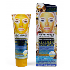 Маска пленка для лица Wokali Fruit of the Collagen Gold Mask с коллагеном и золотом WKL533 130 мл