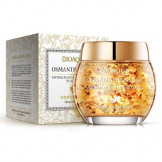 Гелева маска для обличчя BIOAQUA Osmanthus Mask Natural Plant Osmanthus Bright Petals Mask з пелюстками османтусу 120 г