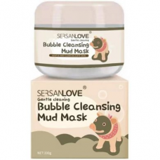 Маска для обличчя SERSANLOVE Bubble Mask Cleansing Mud киснева 100 г