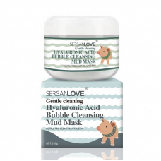 Маска для обличчя SERSANLOVE Hyaluronic Acid Bubble Mask Cleansing Mud 100 г