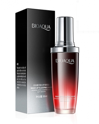 Масло для волосся BIOAQUA Wake Up Sleeping Hair Rose рожеве 50 мл №3