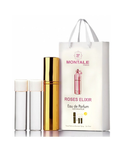 Парфум жіночий з феромонами MONTALE Roses Elixir 3х15 мл