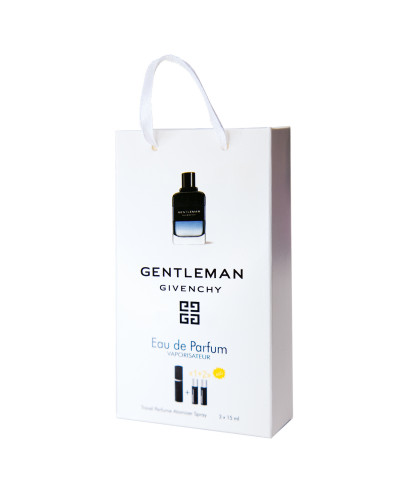 Парфум чоловічий з феромонами Givenchy Gentleman 3х15 мл