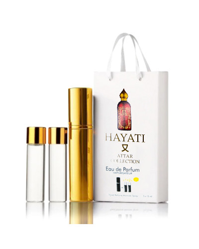 Парфум унісекс з феромонами Attar Collection Hayati 3х15 мл