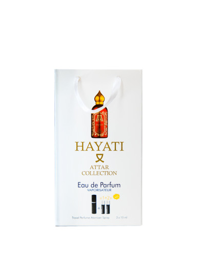 Парфум унісекс з феромонами Attar Collection Hayati 3х15 мл