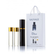 Парфюм мужской с феромонами Dior Sauvage 3х15 мл