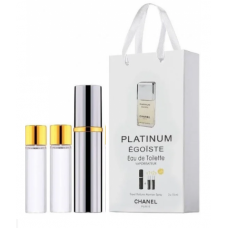 Парфюм мужской с феромонами Chanel Egoiste Platinum 3х15 мл