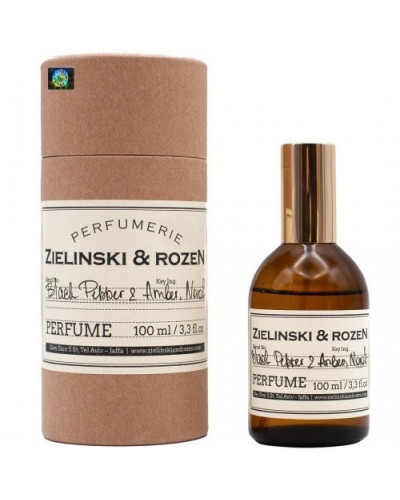 Уцінка! Парфум унісекс Zielinski & Rozen Black Pepper & Amber, Neroli 100 мл (Euro A-Plus) прим'ята упаковка