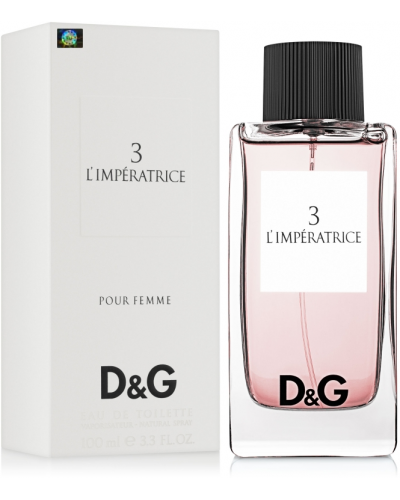 Туалетна вода жіноча Dolce&Gabbana 3 L`Imperatrice 100 мл Euro A-Plus