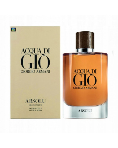 Парфумована вода чоловіча Giorgio Armani Acqua di Gio Absolu 75 мл Euro A-Plus