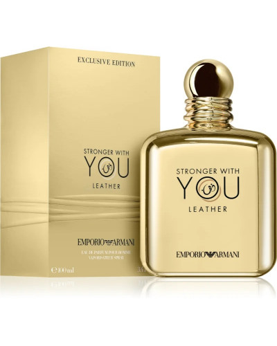 Парфумована вода чоловіча Giorgio Armani Emporio Armani Stronger With You Leather 100 мл Original Quality