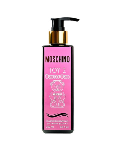 Парфумований гель для душу Moschino Toy 2 Bubble Gum Exclusive EURO 250 мл