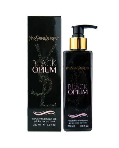 Парфумований гель для душу Yves Saint Laurent Black Opium Exclusive EURO 250 мл