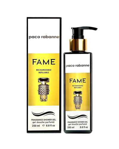 Парфумований гель для душу Paco Rabanne Fame Exclusive EURO 250 мл