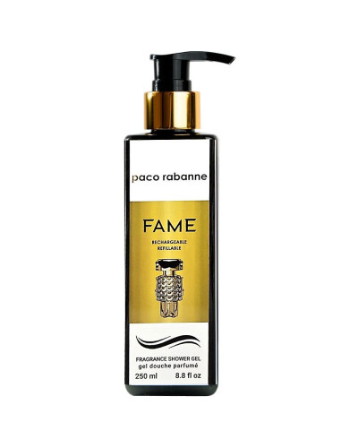 Парфумований гель для душу Paco Rabanne Fame Exclusive EURO 250 мл