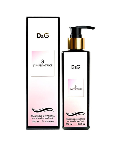 Парфумований гель для душу Dolce&Gabbana 3 L`Imperatrice Exclusive EURO 250 мл