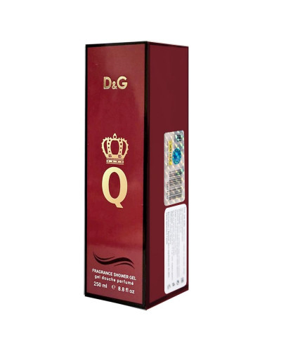 Парфумований гель для душу Dolce&Gabbana Q Exclusive EURO 250 мл