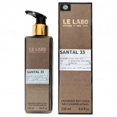 Парфюмированный лосьон для тела Le Labo Santal 33 Exclusive EURO 250 мл