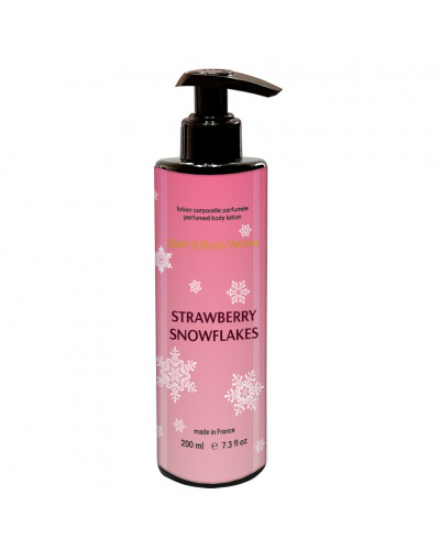 Парфумований лосьйон для тіла Bath & Body Works Strawberry Snowflakes Brand Collection 200 мл