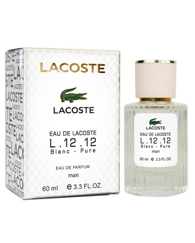 Парфум чоловічий Lacoste Eau de L.12.12 Blanc-Pure 60 мл