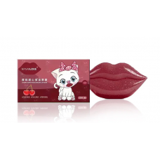 Гідрогелеві патчі для губ SERSANLOVE Cherry Honey Moisturizing Lip Mask з екстрактом вишні 20 шт