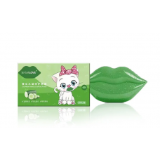 Гідрогелеві патчі для губ SERSANLOVE Cucumber Hydrauling Repair Lip Mask з екстрактом огірка 20 шт