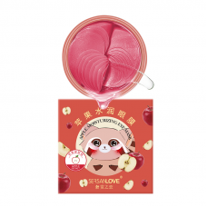 Гідрогелеві патчі під очі SERSANLOVE Apple Moisturizing Eye Mask з екстрактом яблука 60 шт