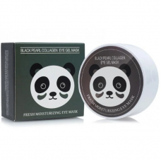 Гідрогелеві патчі SERSANLOVE Black Collagen Eye Gel Mask з екстрактом чорного перлів і колагеном 60 шт