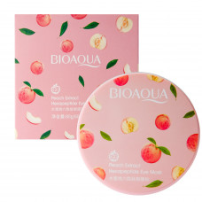 Гідрогелеві патчі під очі BIOAQUA Peach Extract Hexapeptide Eye Mask з екстрактом персика 60 шт