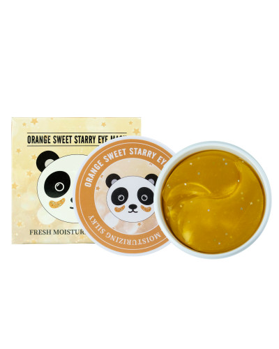 Гідрогелеві патчі під очі SERSANLOVE Orange Sweet Starry Eye Mask 60 шт