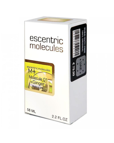 Ecentric Molecule Molecule 01 + Ginger Perfume Newly унісекс 58 мл